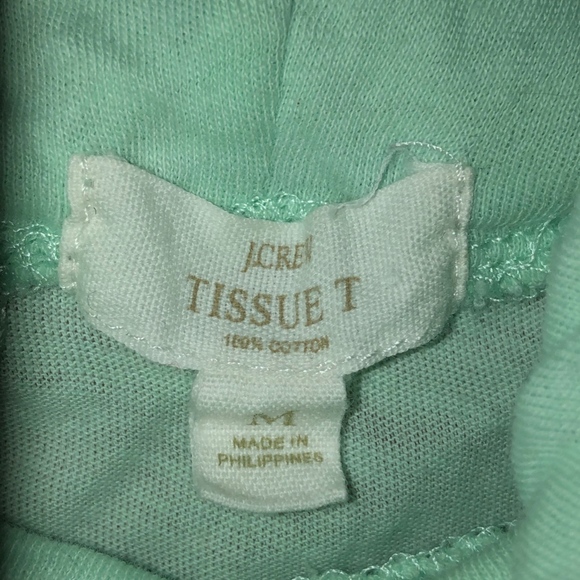 J. Crew Tissue Turtleneck T-Shirt - Picture 3 of 3